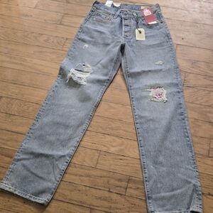 Levi's Classic Blue Denim Jeans New Size 24